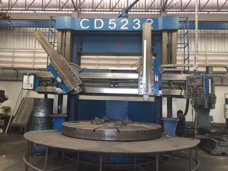เครื่องกลึงแนวตั้ง รุ่น MODEL : CD5232 (ตัวที่ 1) VERTICAL LATHE