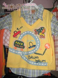 เสื้อเชิ๊ต แขนสั้นหนุ่มน้อย