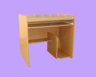 โต๊ะคอมพิวเตอร์  Top PVC  ขนาด 80*60*75  ขอบยาง + CPU