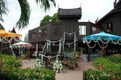 บรรยากาศเรือนไทยศาลายา
