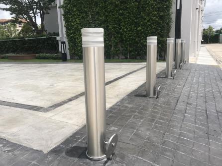 Stainless with aluminum cap - removable type (Ease Condo Rama2)