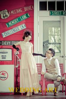 Love in pastel vintage theme | WEDDING ART