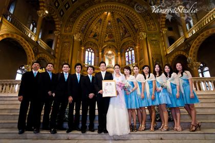 ++WEDDING CEREMONY@ASSUMPTION CHRUCH/YAMROASTUDIO+
