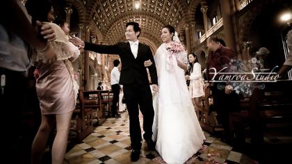 ++WEDDING CEREMONY@ASSUMPTION CHRUCH/YAMROASTUDIO+