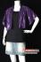 b19546-2 เสื้อคลุมคนอ้วนผ้าเลื่อมสีม่วง (ไม่รวมตัวใน) รุ่นนี้น้ำชา ใส่ออกรายการทีวีเลยจ๊ะ รอบอก 44 - 48 วงแขน 26 ยาว 15
