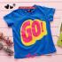 เสื้อยืดสีเหลืองลาย GO!