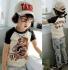 เสื้อยืดลาย Happines Bear