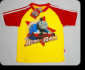 เสื้อยืดคอกลมเหลืองคอแดงThomas