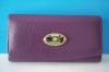 กระเป๋าสตางค์แบรนด์เนม MULBERRY PINK WALLET