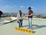 Install helipad lighting