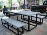 โต๊ะโรงอาหาร หน้าขาว 0806986880 โต๊ะโรงอาหารราคาถูกผลิตเอง