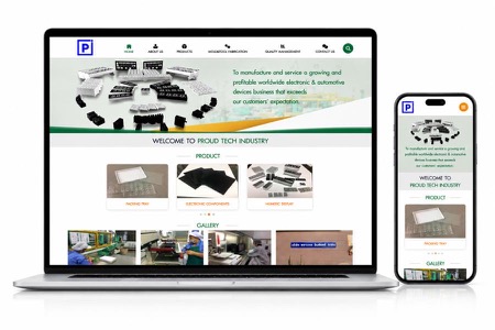 Proud Tech Industry — BangkokSync Web Builder website by BangkokSync