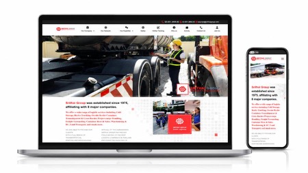 SriThai Group — BangkokSync Web Builder website by BangkokSync